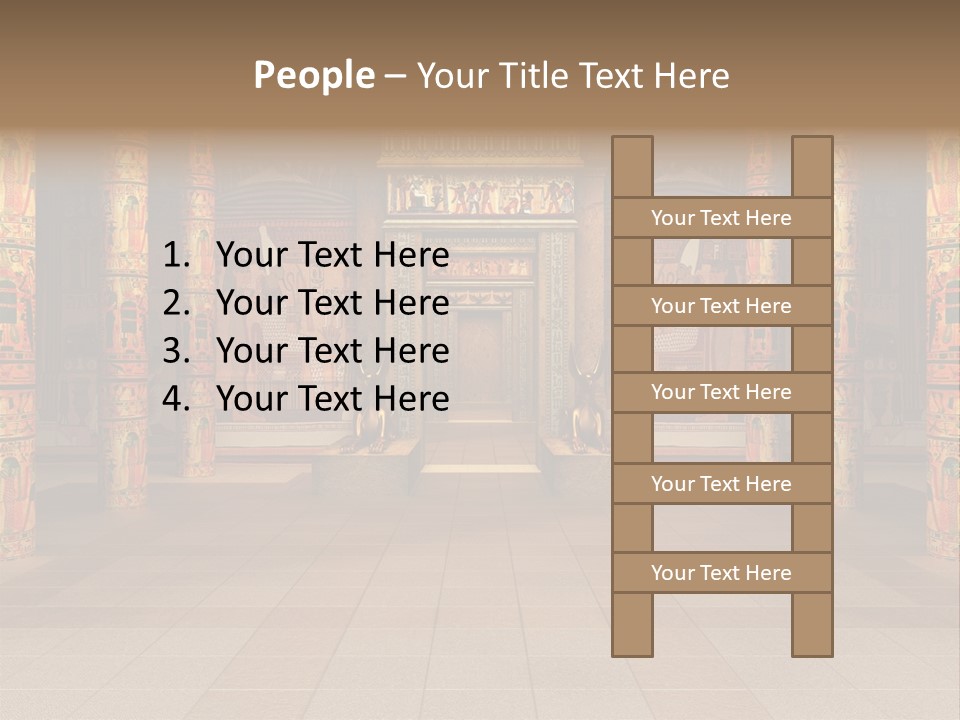 Ankh Ancient Render PowerPoint Template