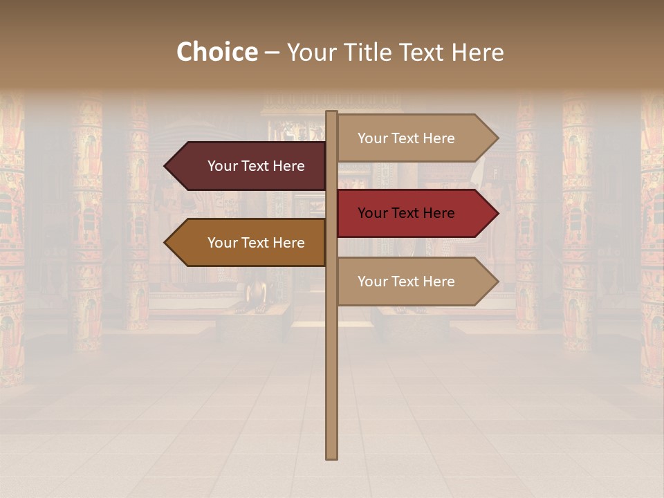 Ankh Ancient Render PowerPoint Template