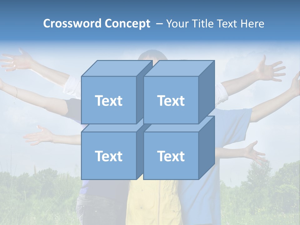 Freedom Summer Expression PowerPoint Template