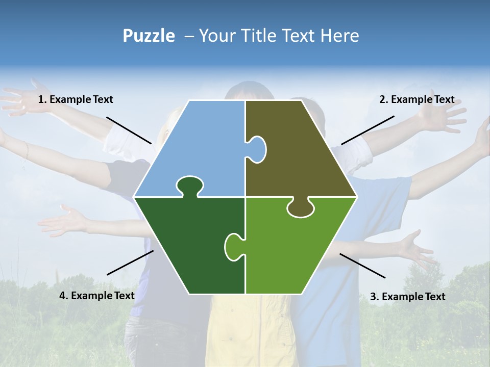 Freedom Summer Expression PowerPoint Template