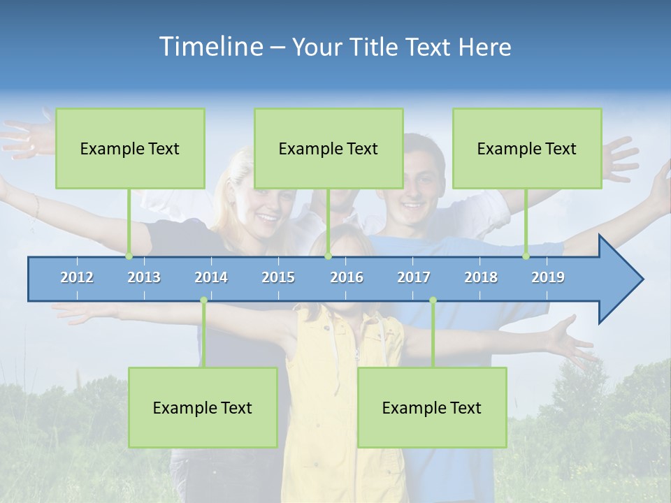 Freedom Summer Expression PowerPoint Template
