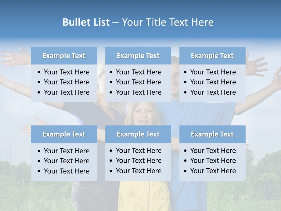 Freedom Summer Expression PowerPoint Template