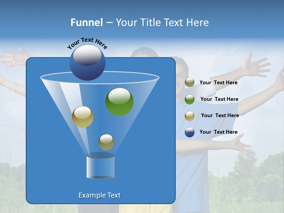 Freedom Summer Expression PowerPoint Template