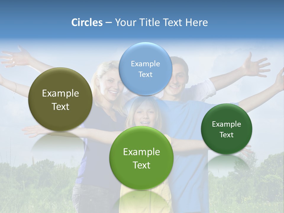 Freedom Summer Expression PowerPoint Template