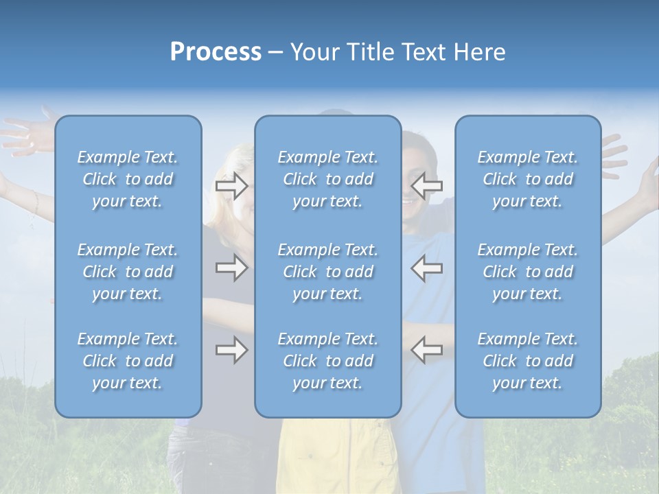 Freedom Summer Expression PowerPoint Template