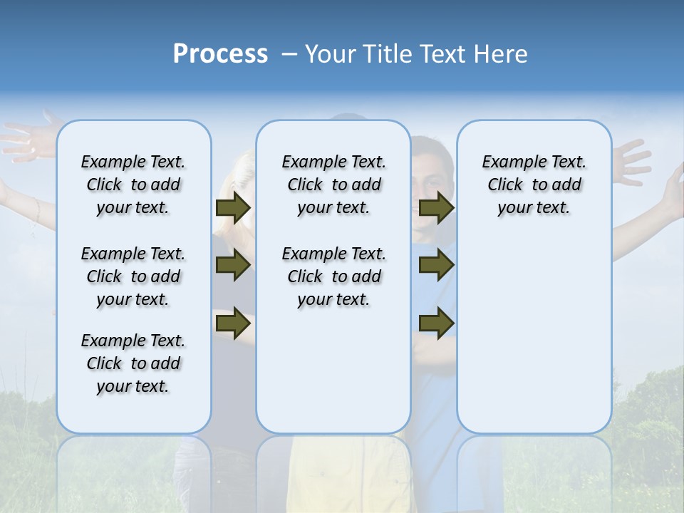Freedom Summer Expression PowerPoint Template