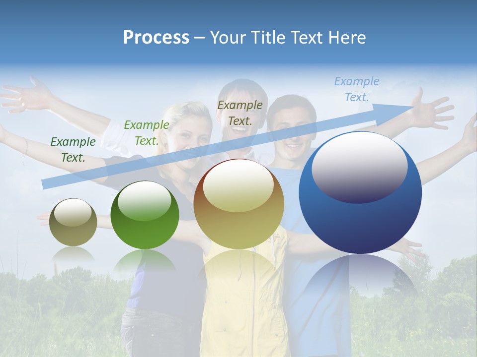 Freedom Summer Expression PowerPoint Template