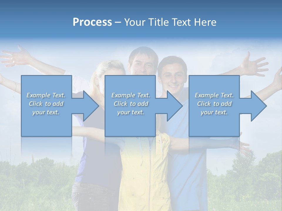 Freedom Summer Expression PowerPoint Template