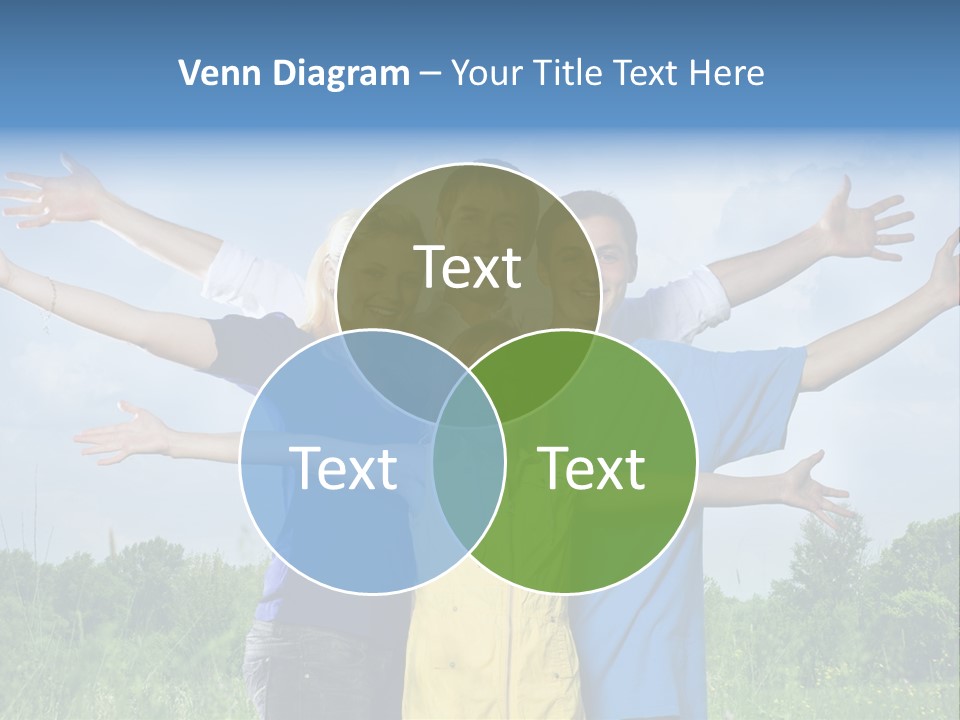 Freedom Summer Expression PowerPoint Template