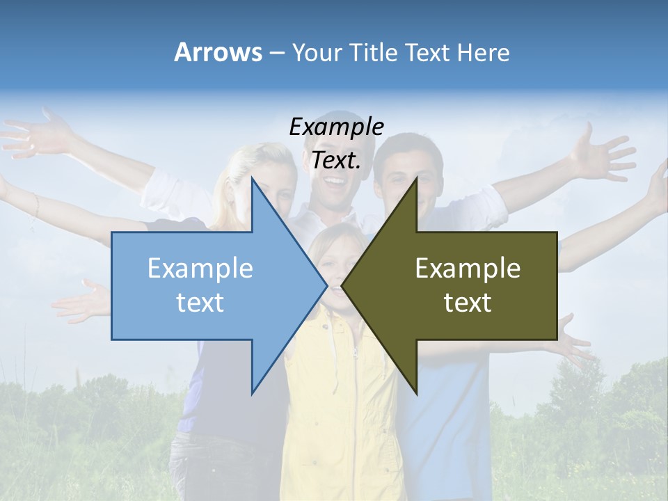 Freedom Summer Expression PowerPoint Template