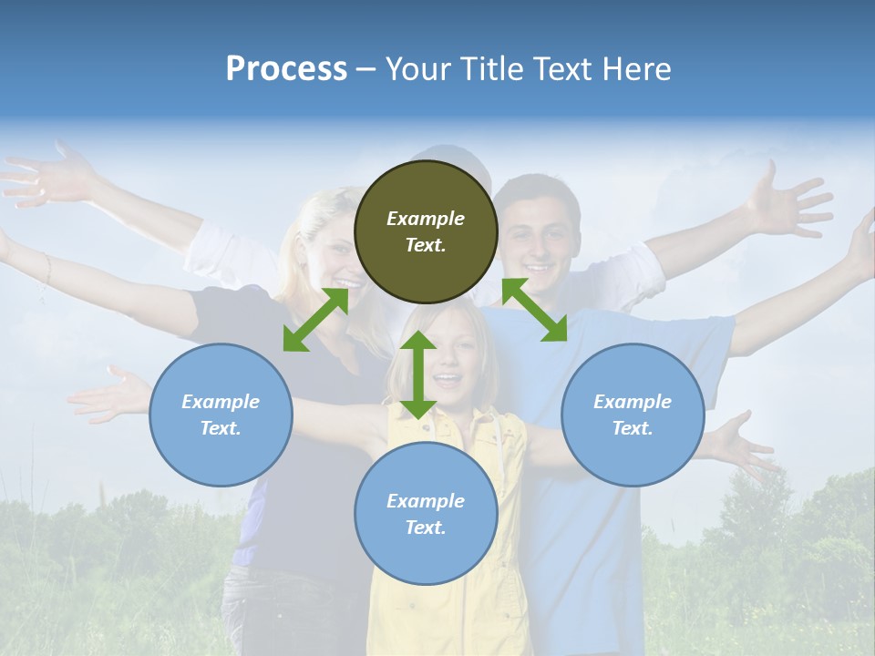 Freedom Summer Expression PowerPoint Template
