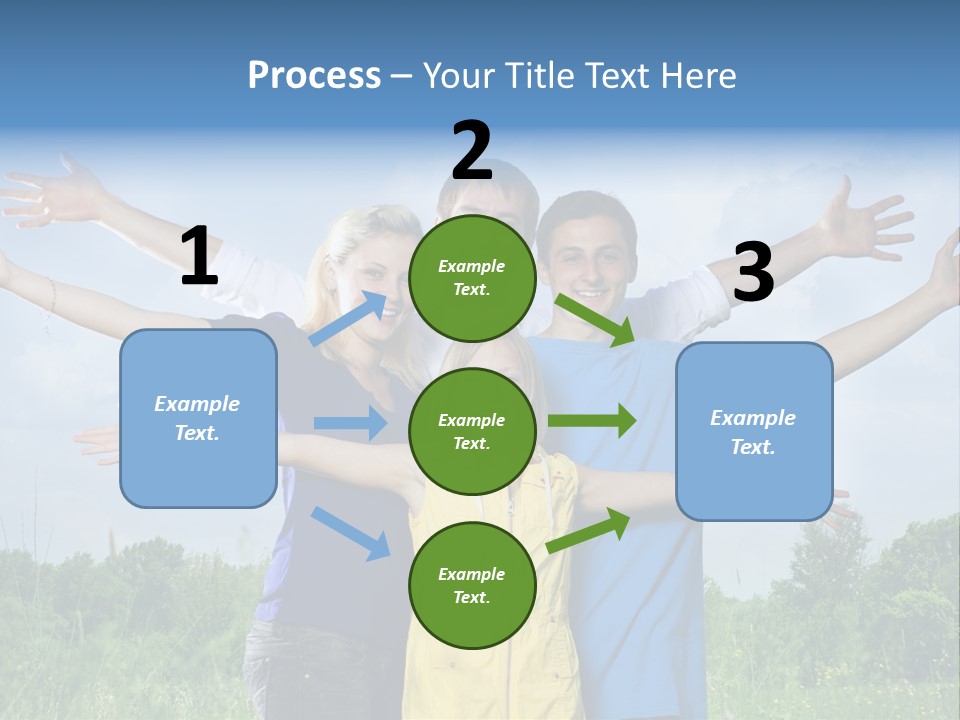 Freedom Summer Expression PowerPoint Template