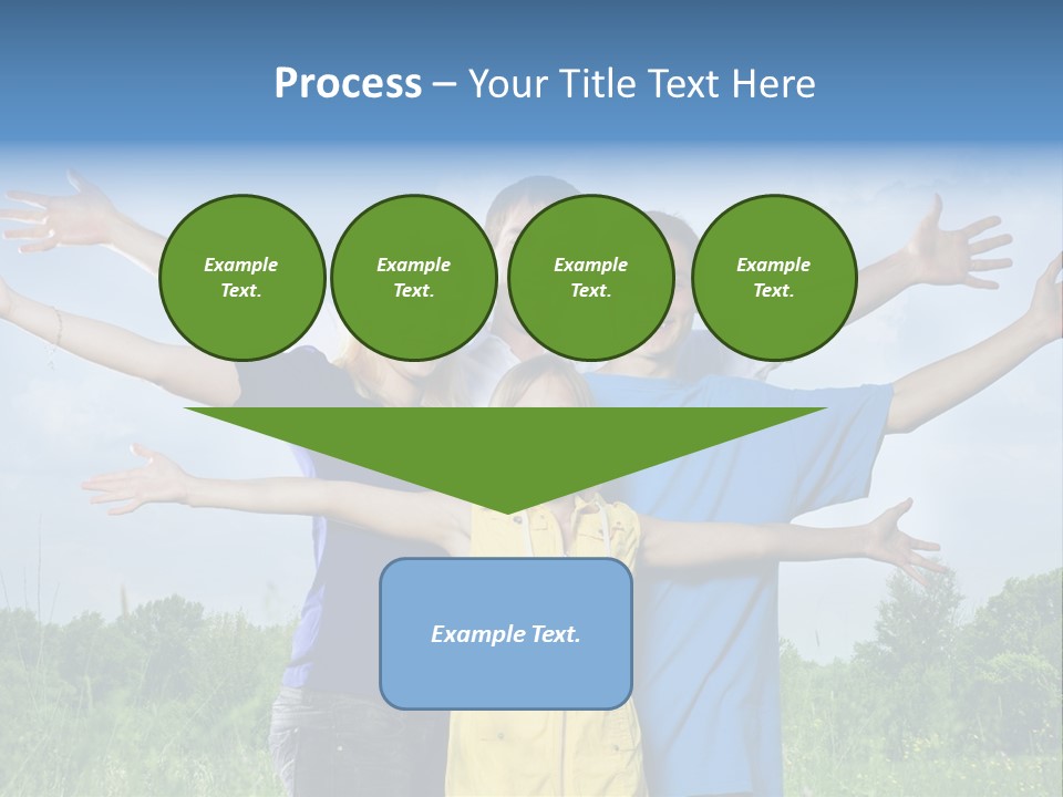 Freedom Summer Expression PowerPoint Template