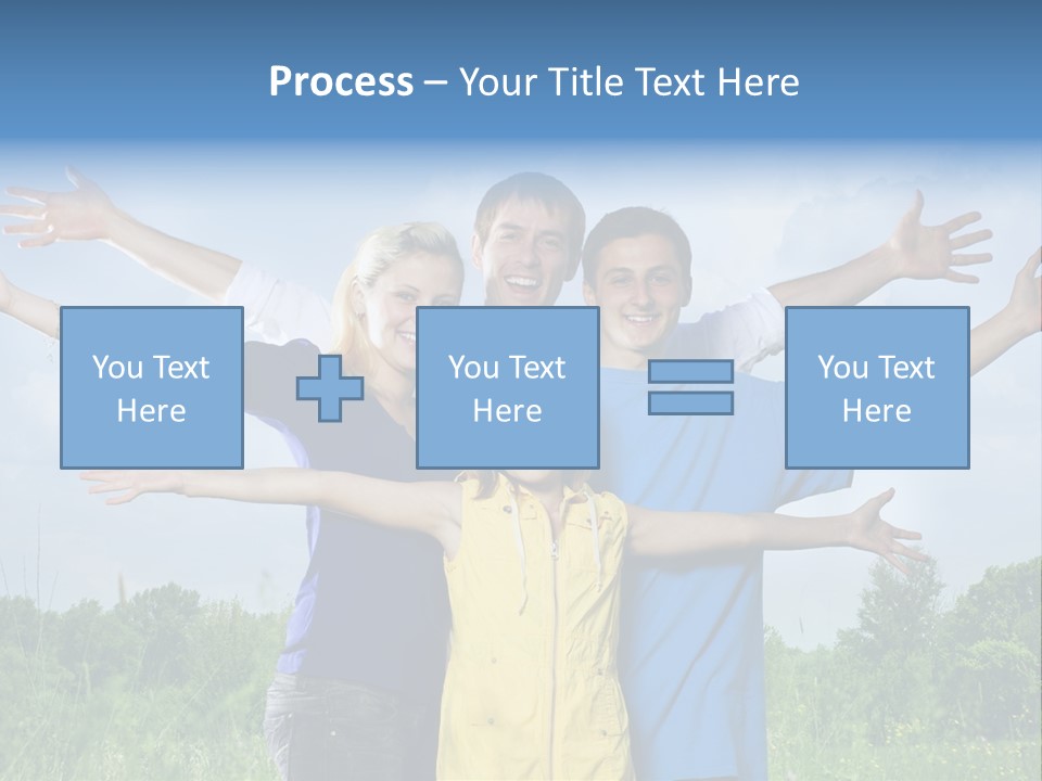Freedom Summer Expression PowerPoint Template