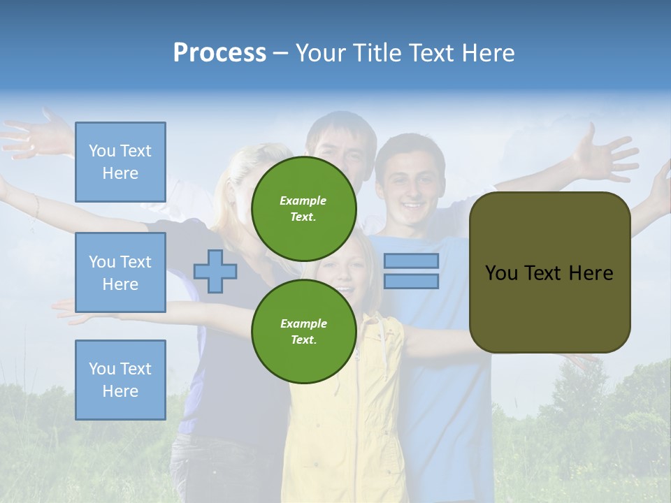 Freedom Summer Expression PowerPoint Template