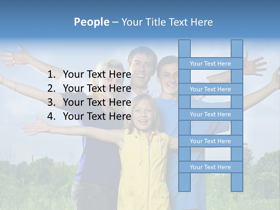 Freedom Summer Expression PowerPoint Template
