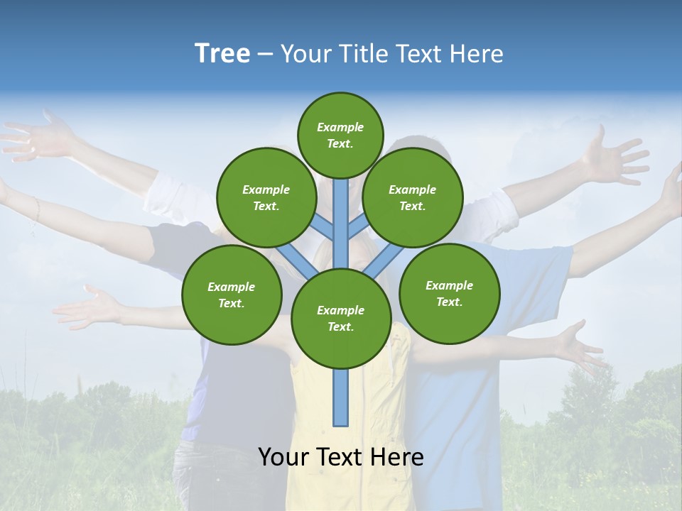 Freedom Summer Expression PowerPoint Template