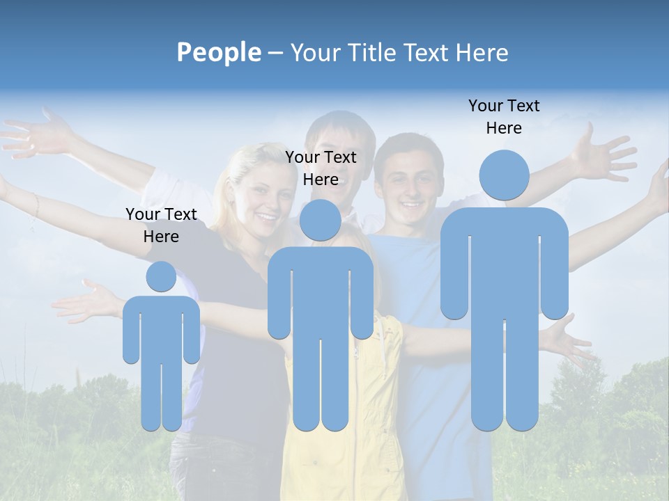 Freedom Summer Expression PowerPoint Template