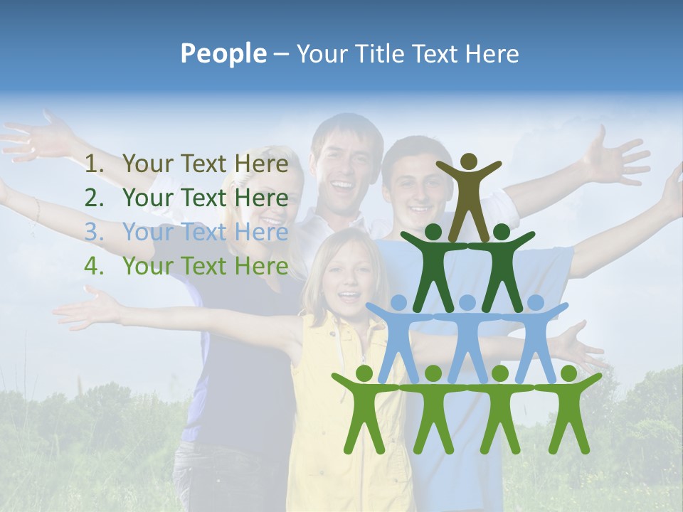 Freedom Summer Expression PowerPoint Template