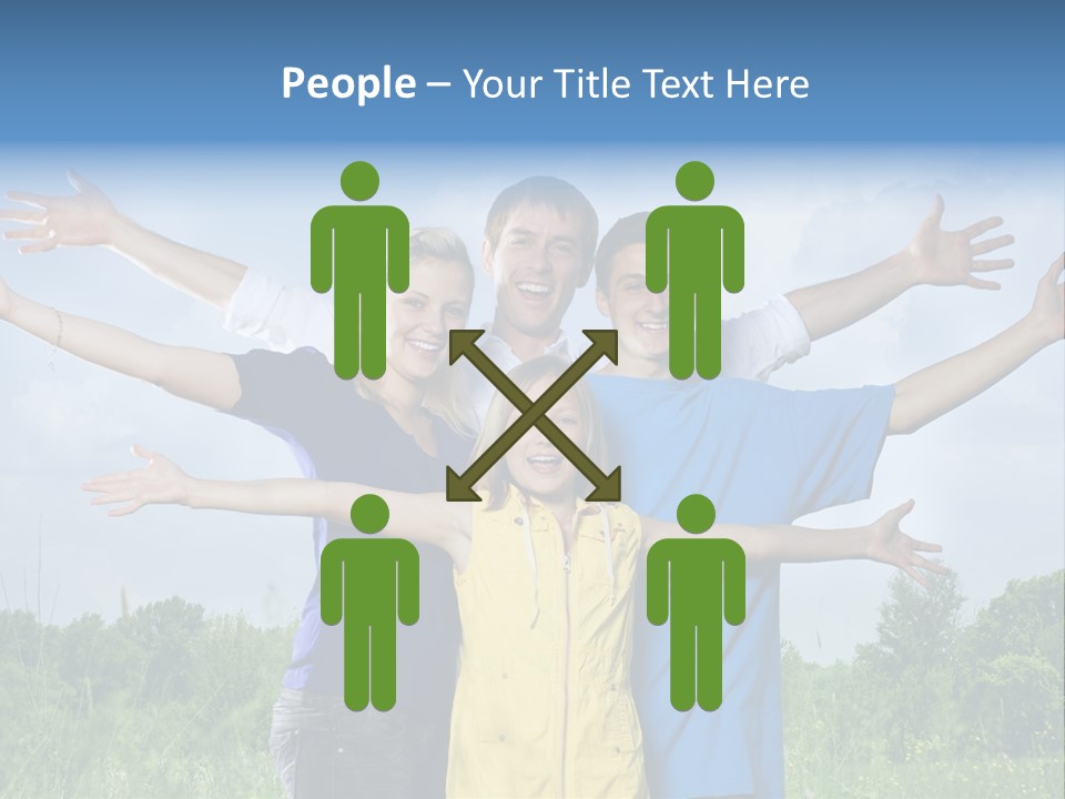 Freedom Summer Expression PowerPoint Template