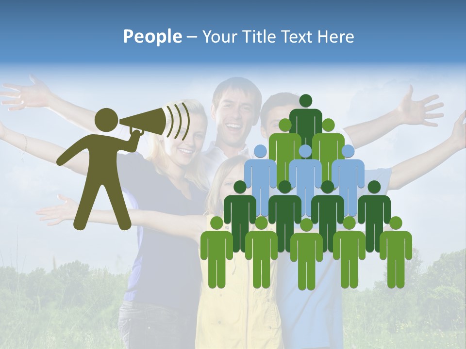 Freedom Summer Expression PowerPoint Template