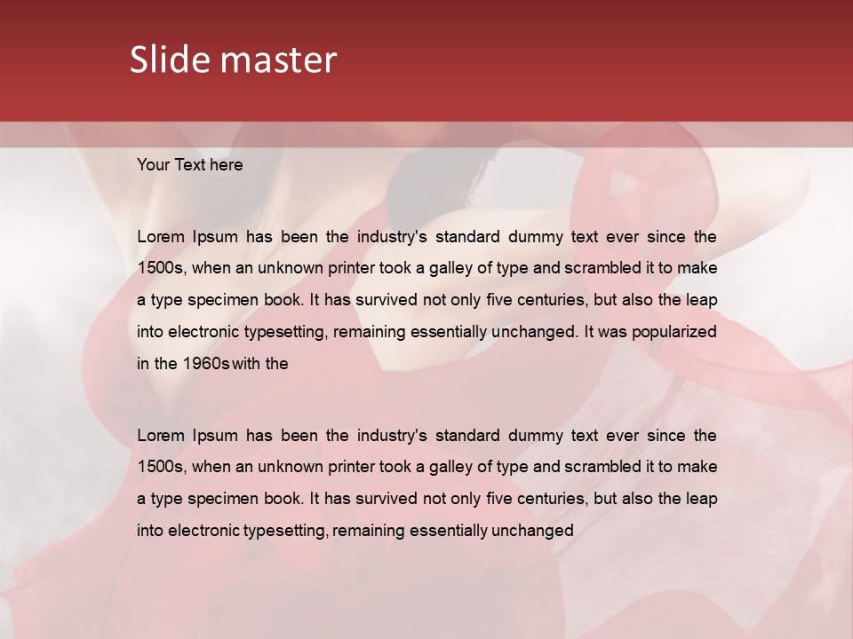 Passion Human Smile PowerPoint Template