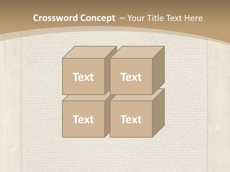 Canvas Background Vintage PowerPoint Template