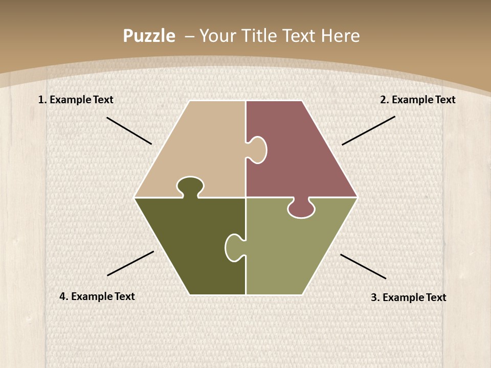 Canvas Background Vintage PowerPoint Template