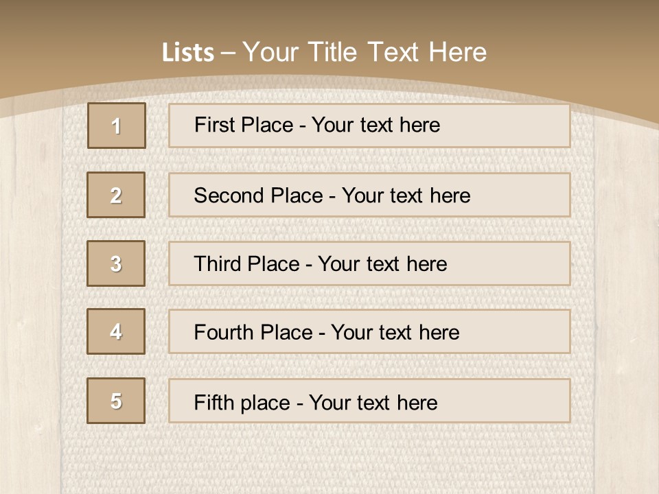Canvas Background Vintage PowerPoint Template