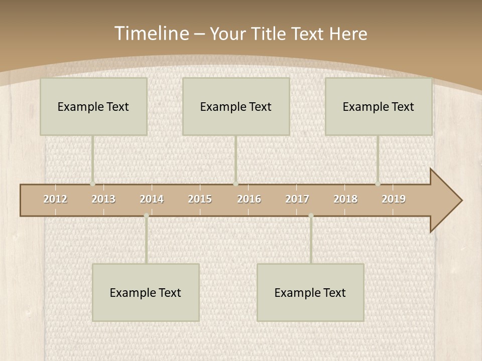 Canvas Background Vintage PowerPoint Template