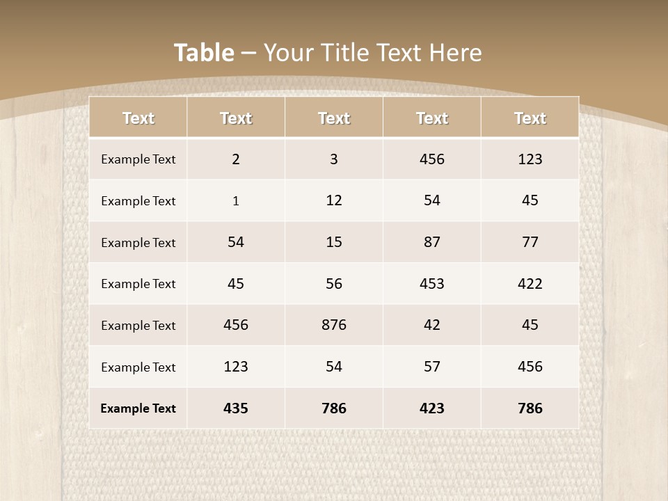 Canvas Background Vintage PowerPoint Template