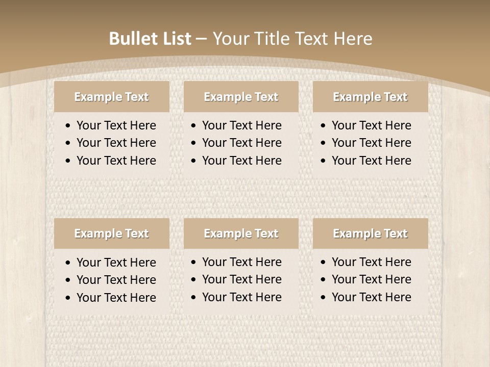 Canvas Background Vintage PowerPoint Template