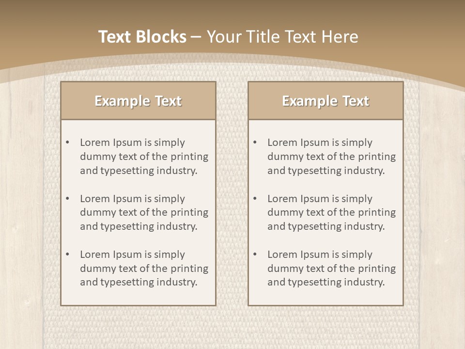 Canvas Background Vintage PowerPoint Template