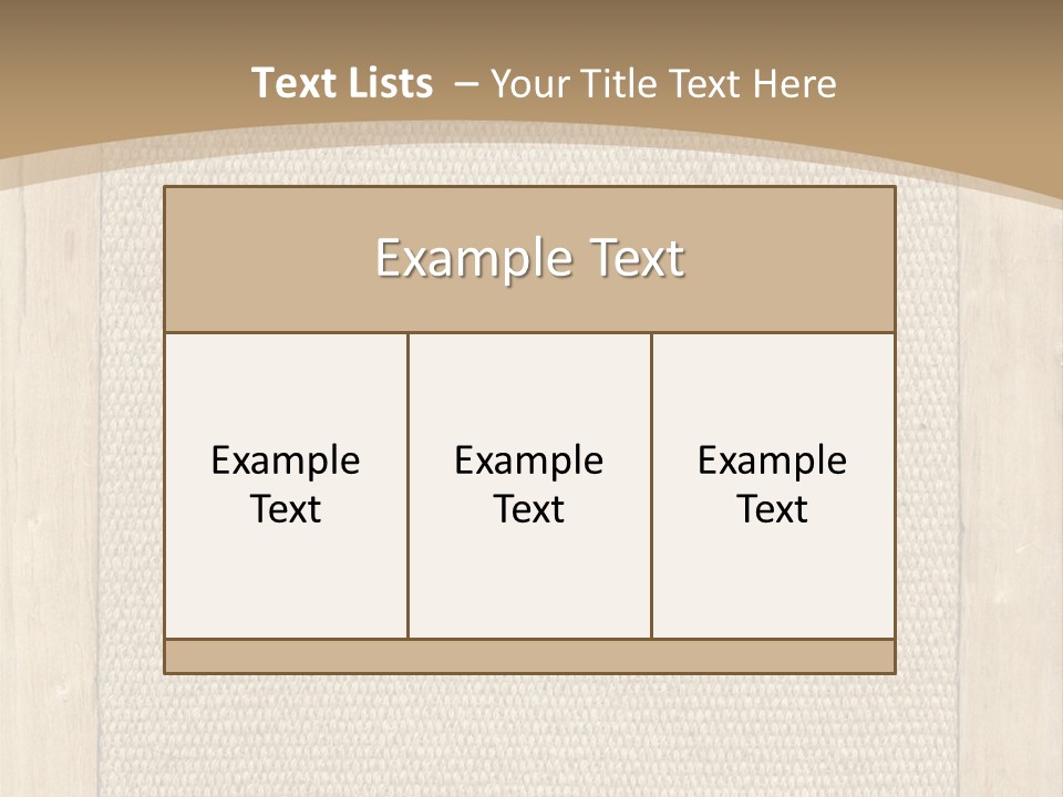 Canvas Background Vintage PowerPoint Template