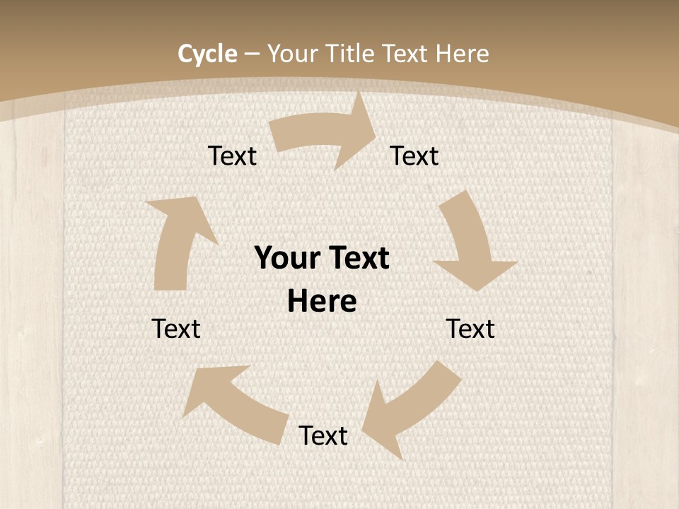 Canvas Background Vintage PowerPoint Template