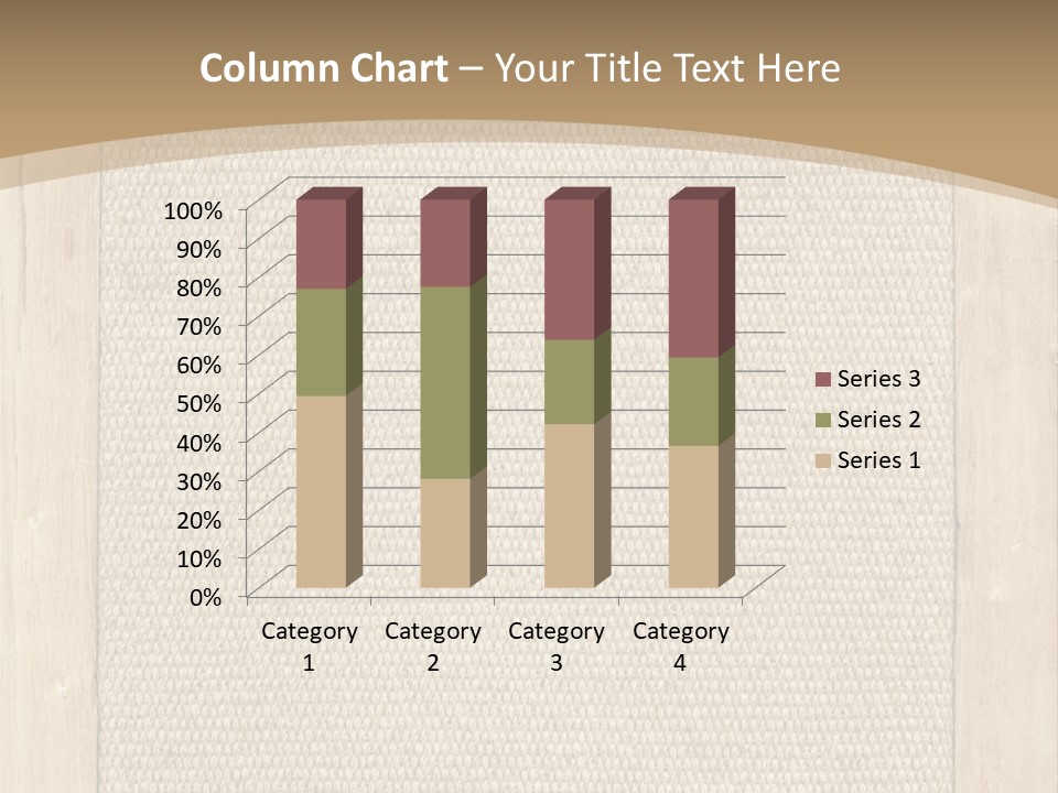 Canvas Background Vintage PowerPoint Template