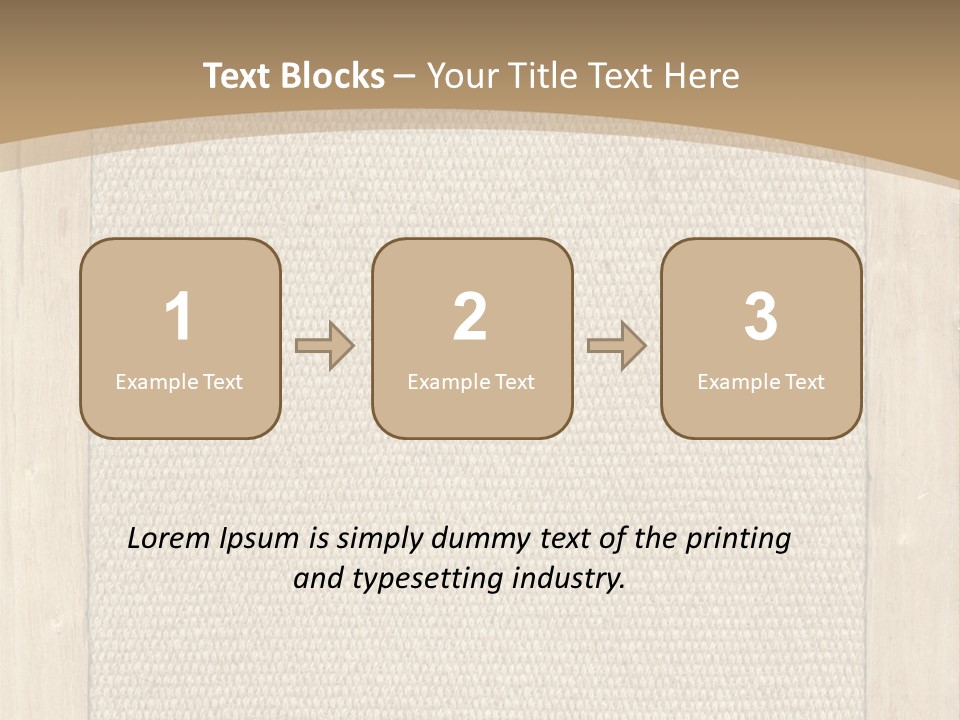 Canvas Background Vintage PowerPoint Template