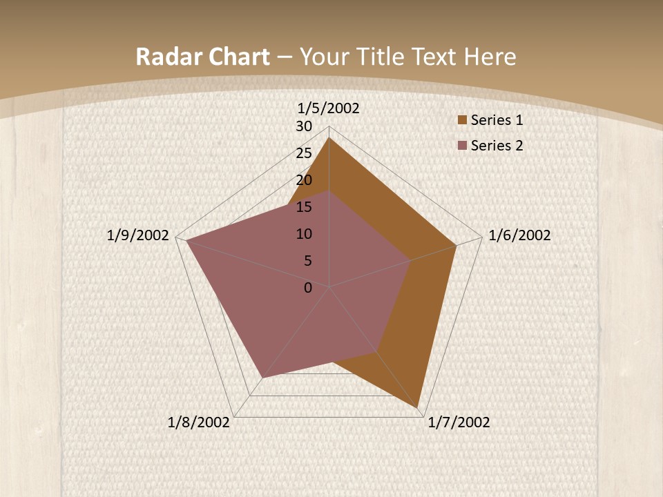 Canvas Background Vintage PowerPoint Template