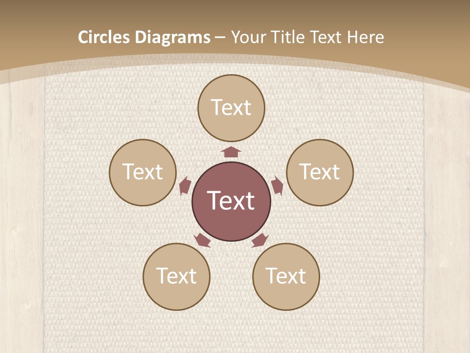 Canvas Background Vintage PowerPoint Template