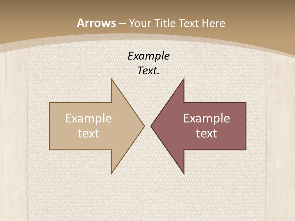 Canvas Background Vintage PowerPoint Template
