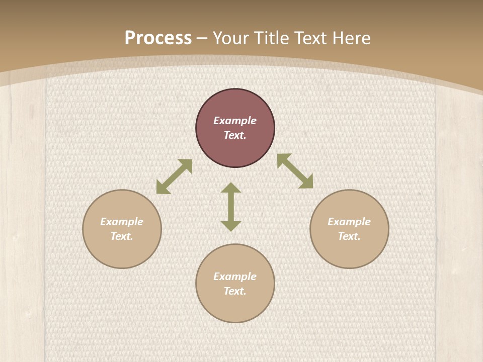 Canvas Background Vintage PowerPoint Template