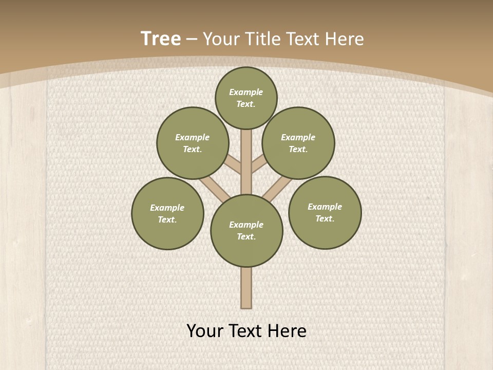 Canvas Background Vintage PowerPoint Template