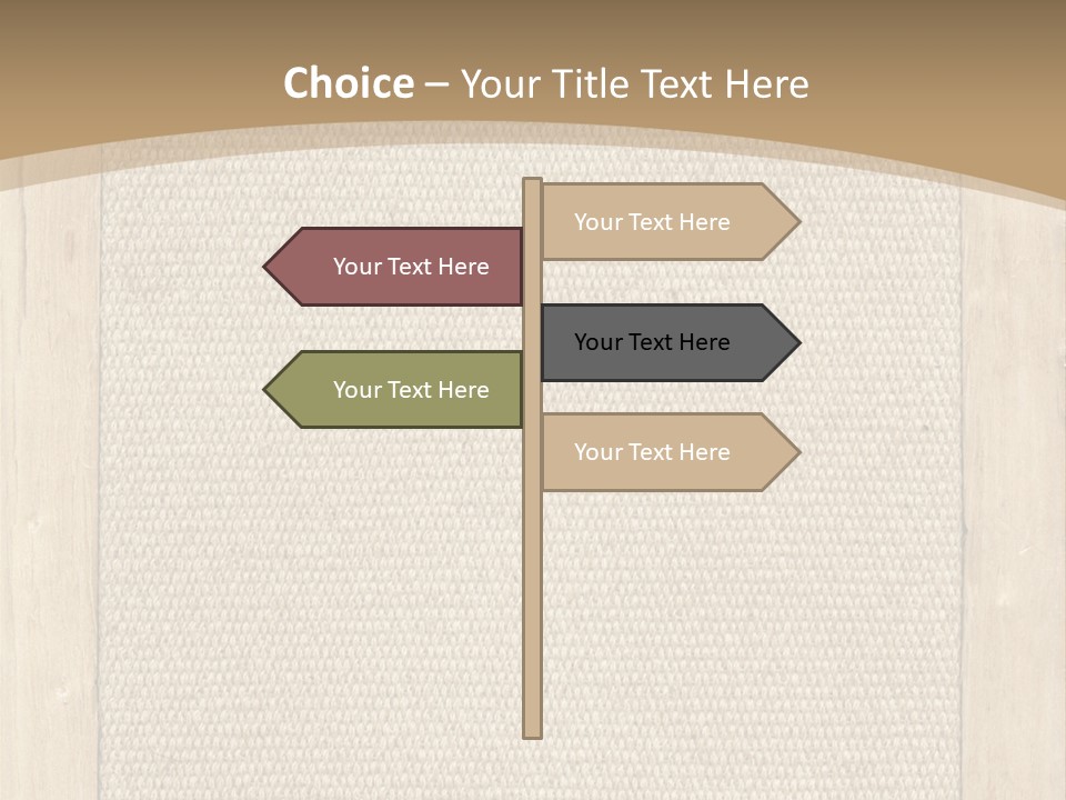 Canvas Background Vintage PowerPoint Template