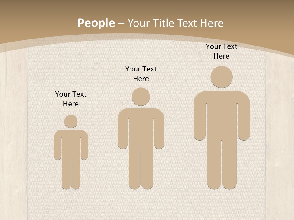 Canvas Background Vintage PowerPoint Template