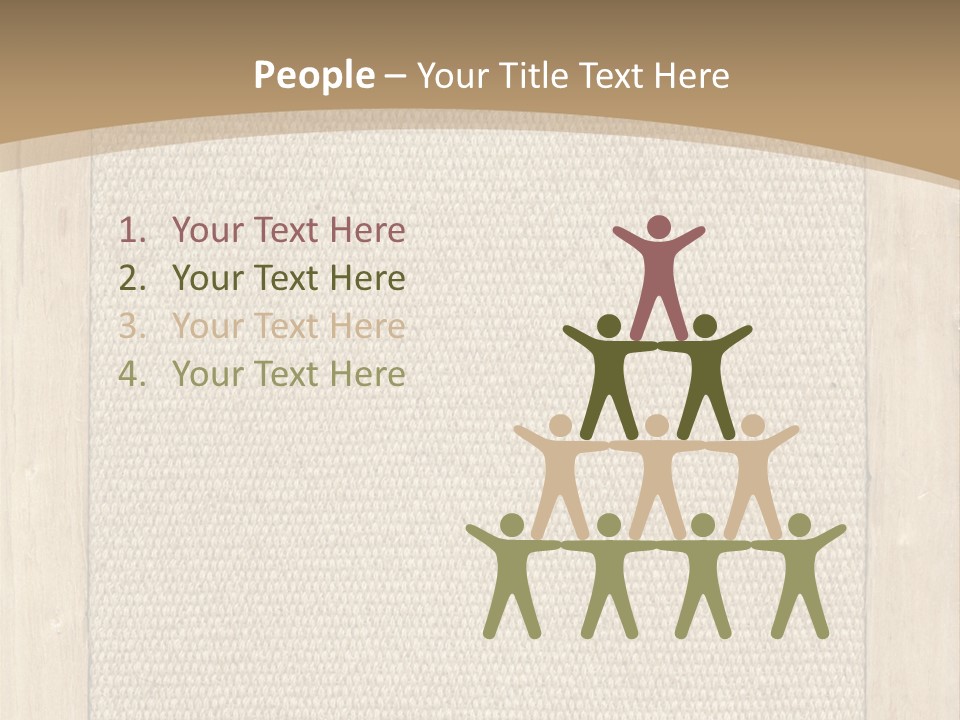 Canvas Background Vintage PowerPoint Template