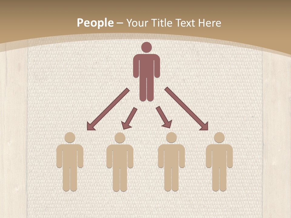 Canvas Background Vintage PowerPoint Template