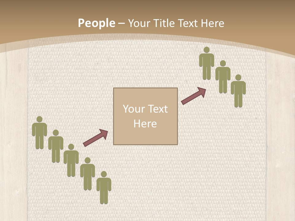 Canvas Background Vintage PowerPoint Template