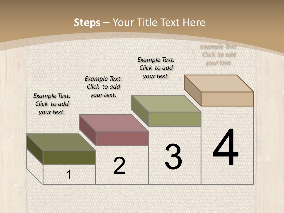 Canvas Background Vintage PowerPoint Template