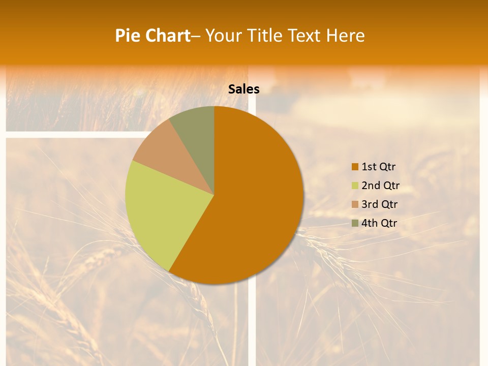 Blue Growth Landscape PowerPoint Template