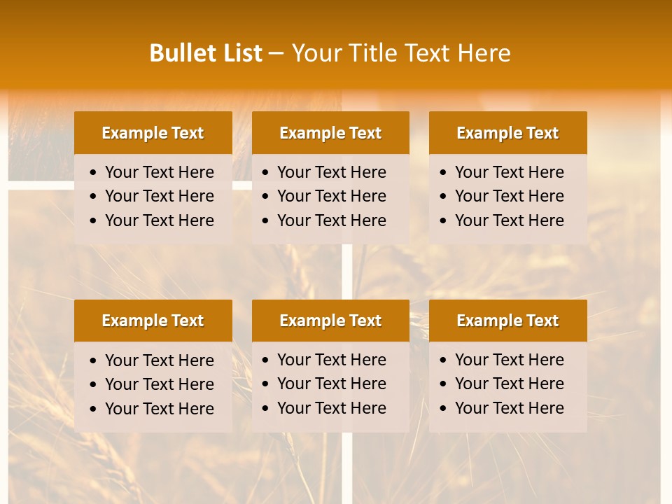 Blue Growth Landscape PowerPoint Template